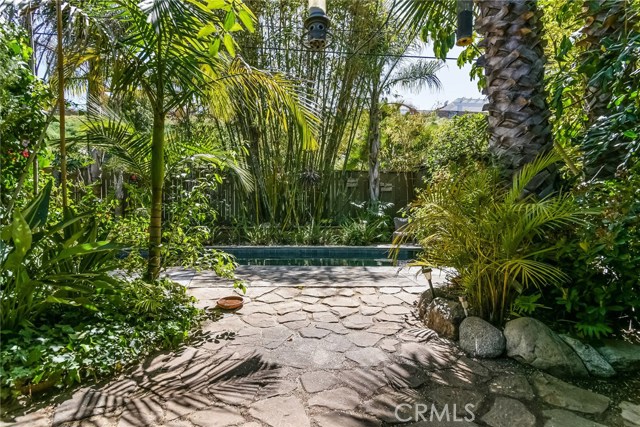 View of Pool from Back Patio