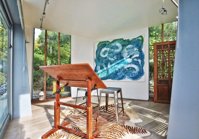 Inside the Artist Studio/Pool House