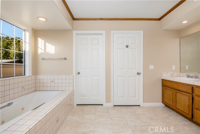 Primary Bathroom with Dual Sinks