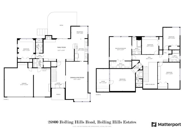 26800 Rolling Hills Road, Rolling Hills Estates, California 90274, 6 Bedrooms Bedrooms, ,4 BathroomsBathrooms,Residential,Sold,Rolling Hills,PV20257537