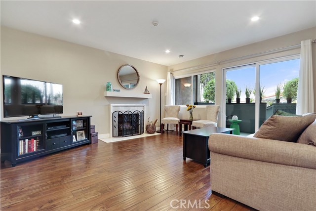 Fireplace in living room