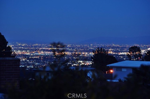 Dazzling Night View from Upstairs Third Bedroom.