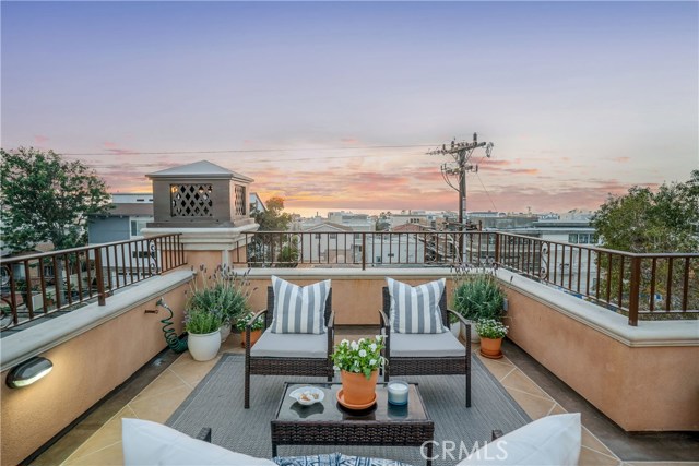 Enjoy the Sunsets on the Roof Top Deck