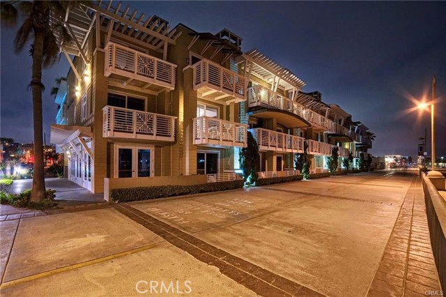 Beach House at night