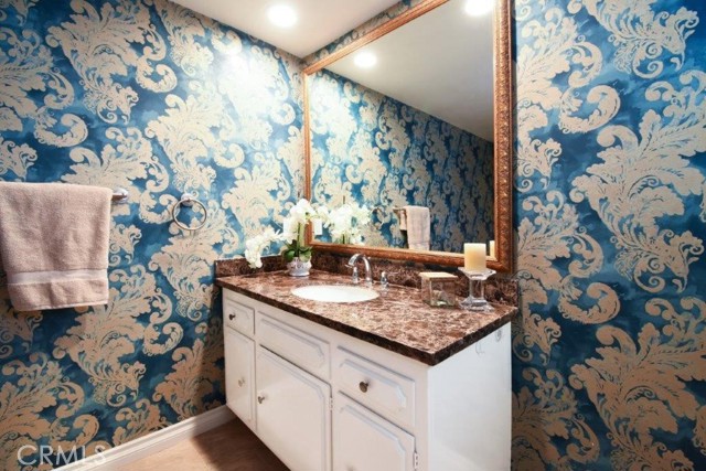 Powder Room on the Main Level