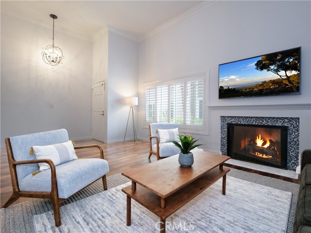 Entry view from living room.