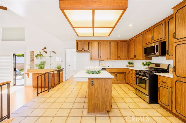 Gourmet Kitchen with Expansive Countertop & Cabinets Galore!