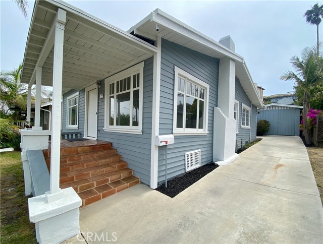 Newly painted and restored home