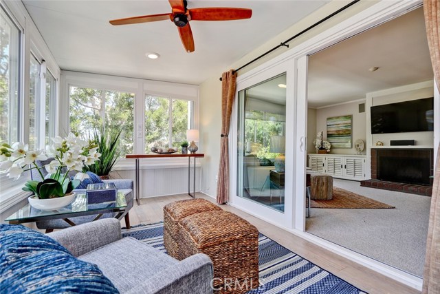 Sun Room and Family Room