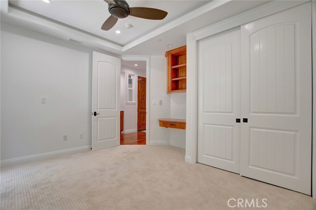 First Level . . . 2nd Bedroom with built in desk