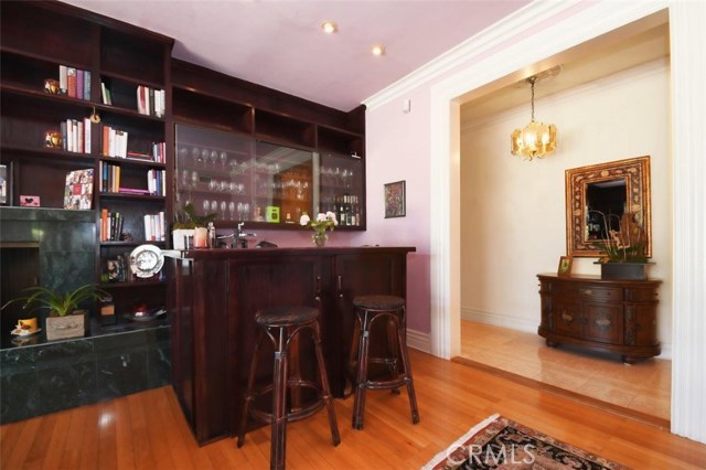 Wet Bar in Family Room