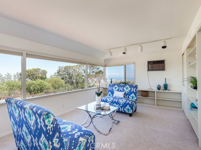 Family room with stunning panoramic view