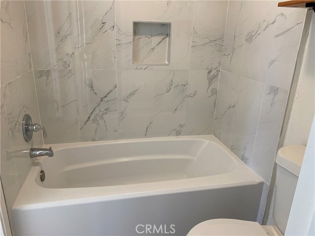 Remodeled bathroom- New Tub/ Wall Tiles/ Toilet