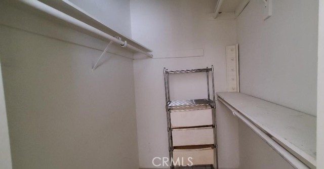Walk-in Closet in Master Bedroom.