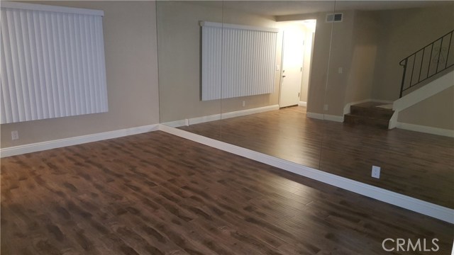 Living room prior to furniture.