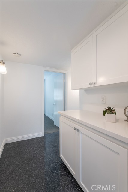 New linen closet in the hallway.