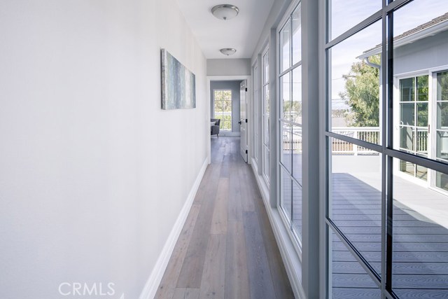 Hallway leading to private Master Wing Retreat