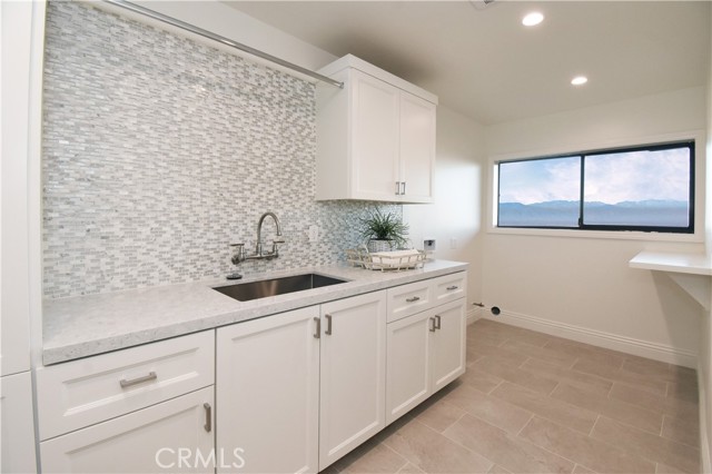 Laundry Room with a view!