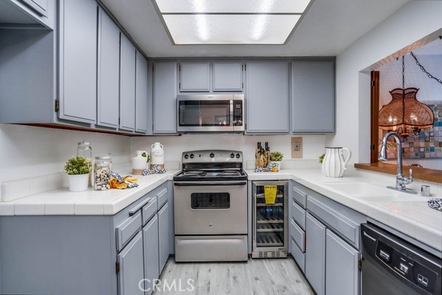 new appliances in the kitchen
