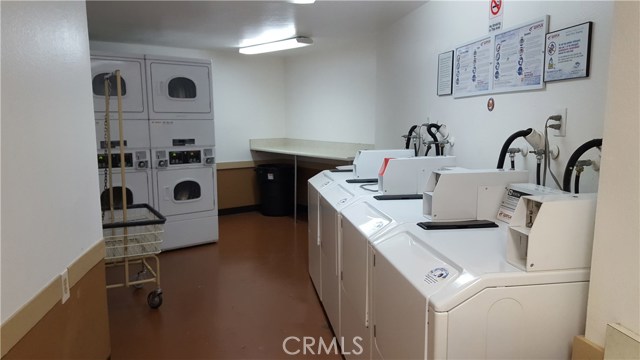 Laundry is located in each building