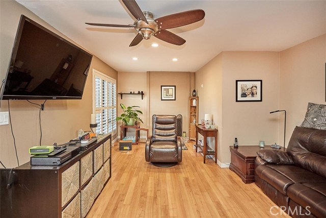 Sit in the EZ chair, watch TV or turn it around and warm yourself by the cozy fireplace.