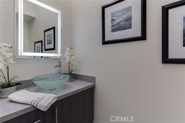 Half bath on the main floor