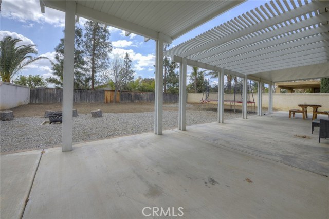 Huge Backyard with Covered Patio