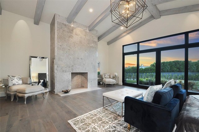 Master Suite with Fireplace and Sitting Area