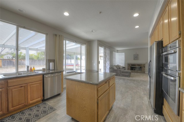 Spacious Kitchen with Island