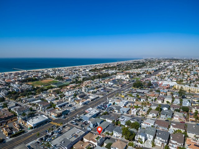 View to Hermosa Beach pier