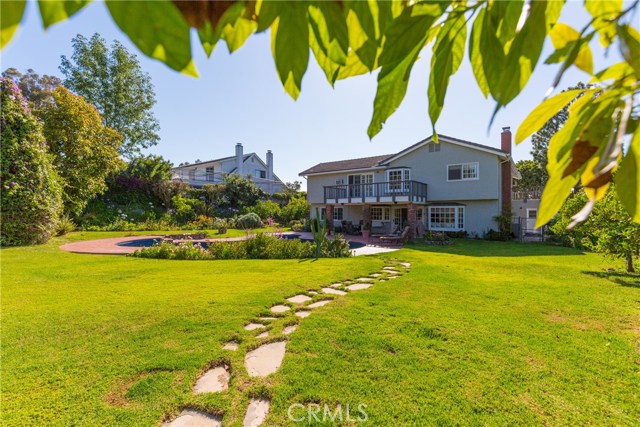 View of entire backyard.