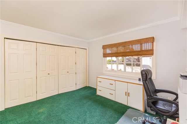 First floor bedroom with attached full bathroom.