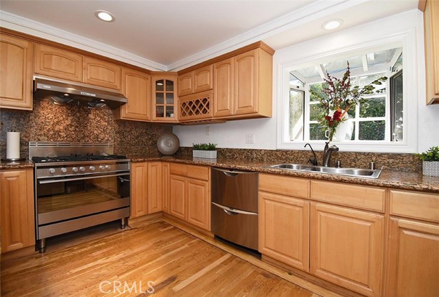 Kitchen with Stainless Steel Appliances