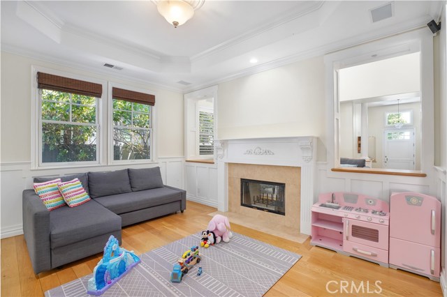 Formal dining room (currently a playroom)