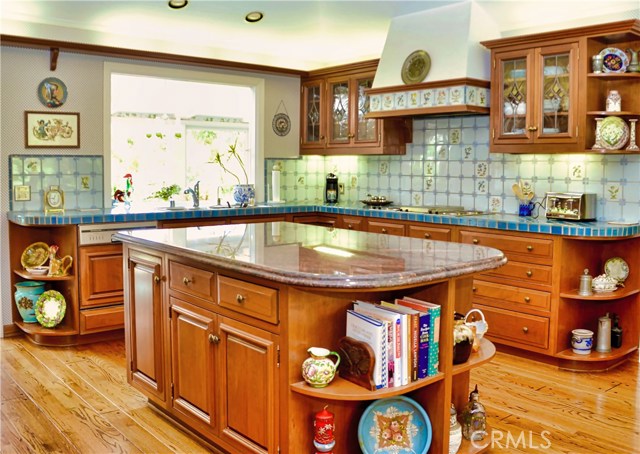 Kitchen was remodeled some years ago, but with no expense spared and high quality appliances and wood work.