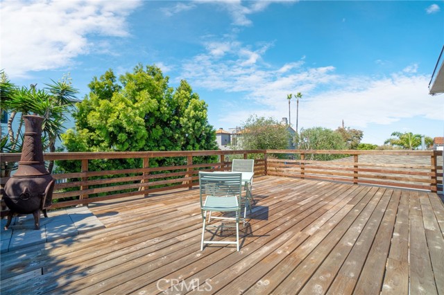 Deck off upstairs Master Suite