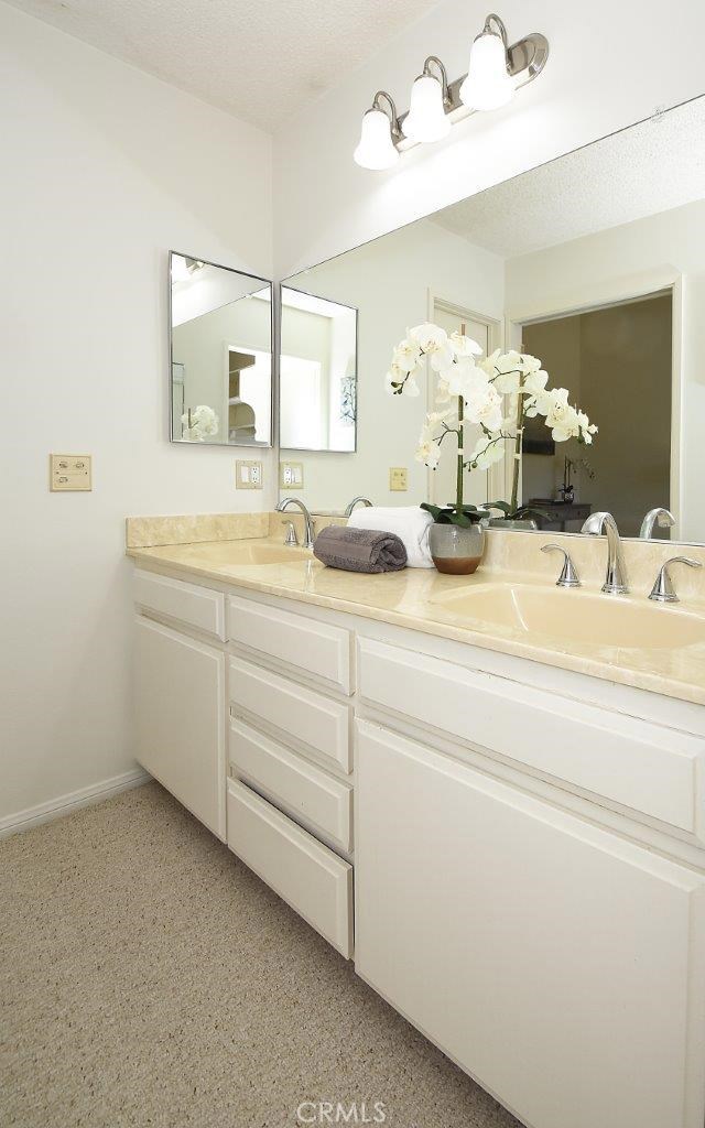 Master Bathroom with Double Sinks