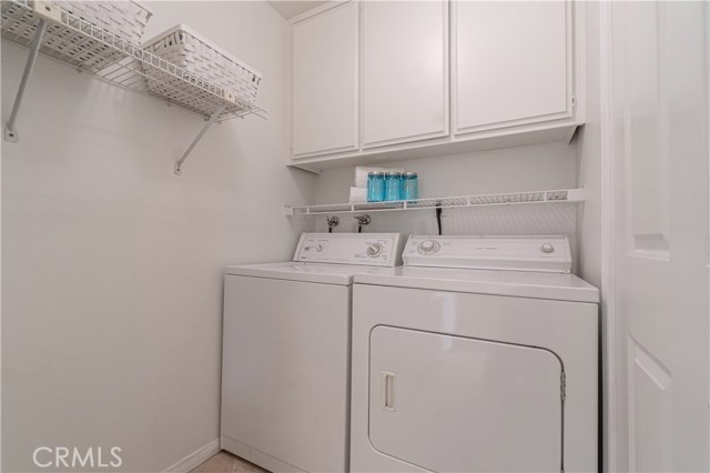 Individual Laundry Room.