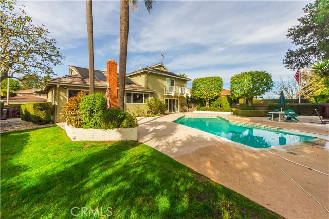 Large yard with Solar Heated Pool