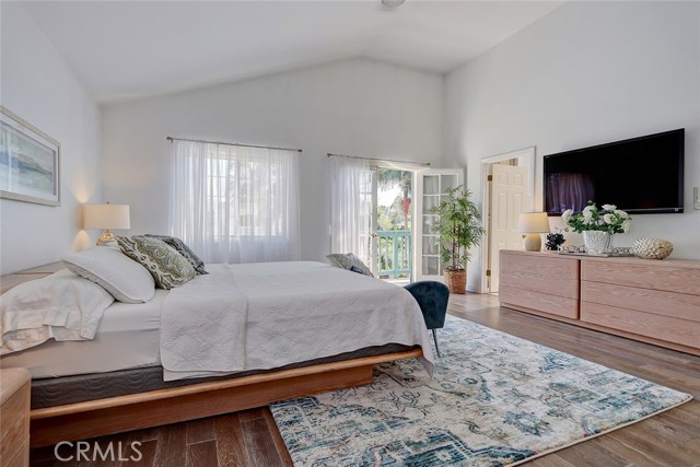 Master Bedroom Area with View to Balcony