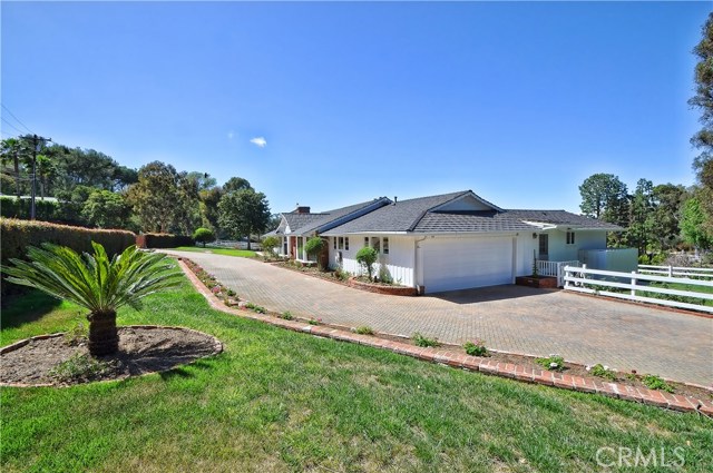 Driveway with garage access