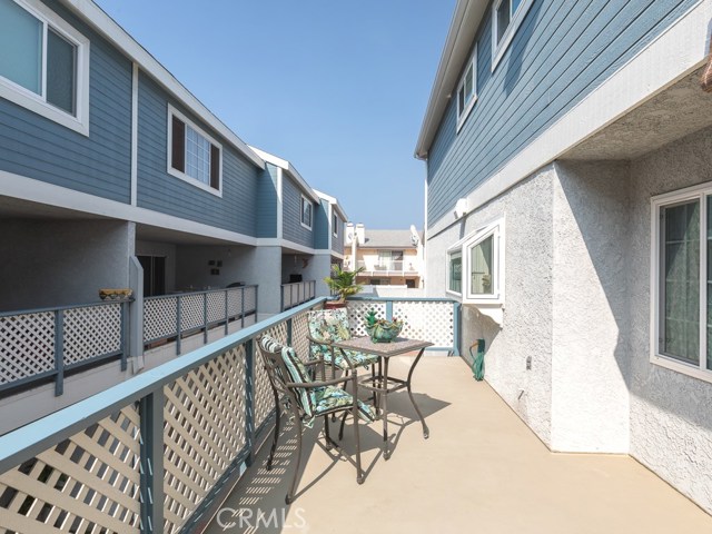 Very large private balcony is an ideal spot for morning coffee and evening outdoor cooking and dining.