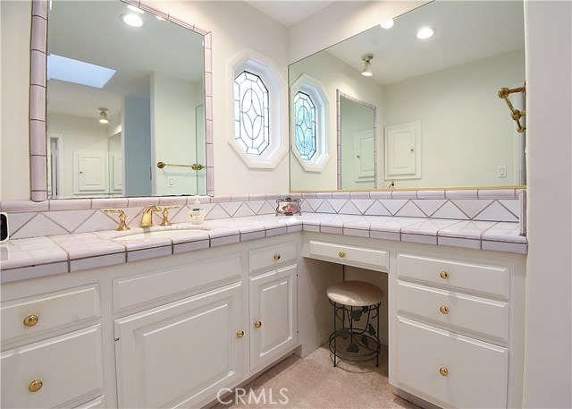 Master bath - sink and vanity area