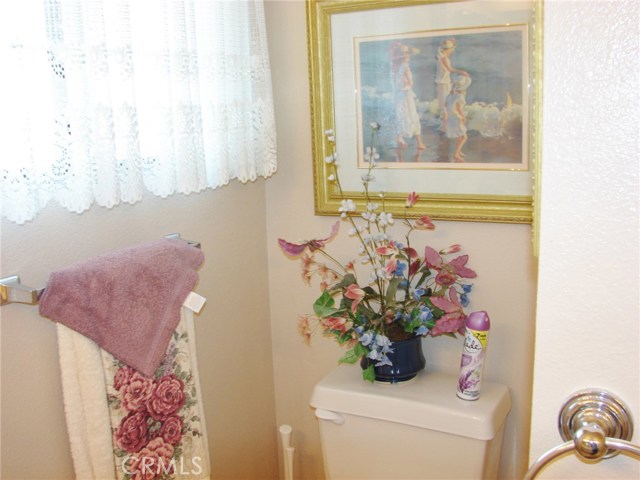 ALCOVE TOILET AREA IN MASTER BATHROOM.