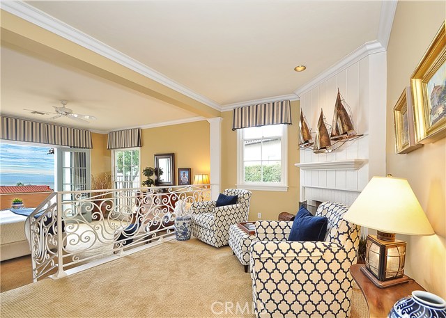 Sitting Area with Fireplace for the outstanding Master Suite.