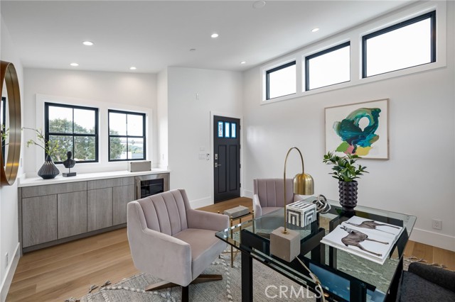 Private space above garage ideal for office, study, fitness room or guest quarters