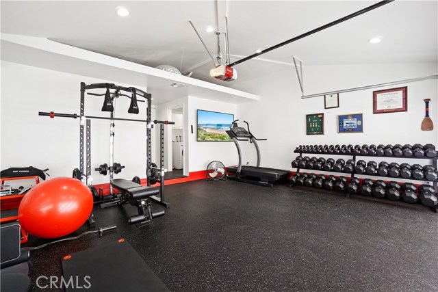 Gym in the garage