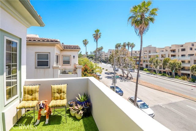 City view from Master Bedroom deck
