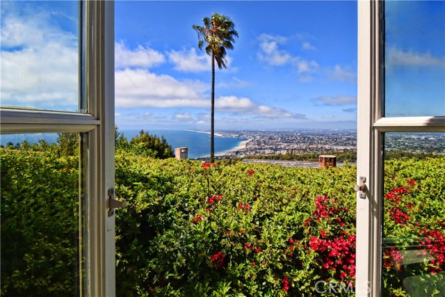 View from the kitchen nook.