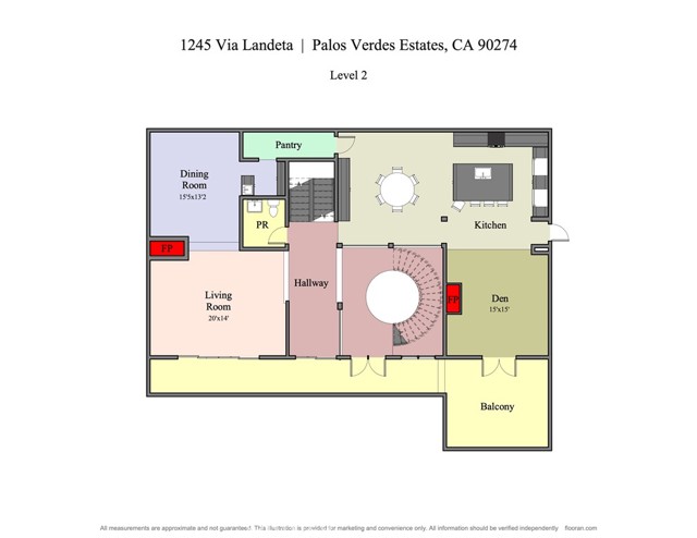 Level 2 floorplan